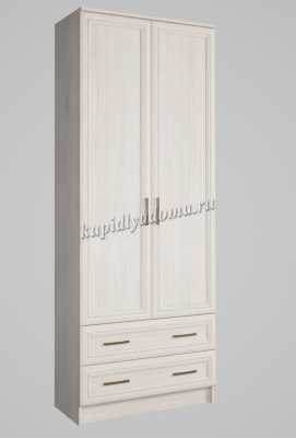 Шкаф комбинированный Камила (Ясень анкор белый)