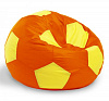 Кресло-мешок Мяч XL (Оранжевый/Желтый)